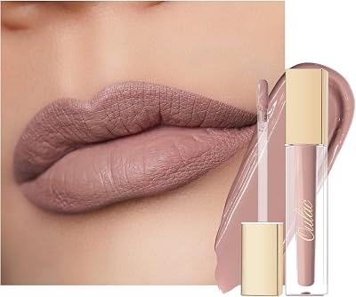 Oulac Nude Lipstick Matte Pink Long Lasting Lip Stain 4.5ml M19 Vegan