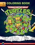 Amazon.com: Kickin' It Old School Coloring Book (Teenage Mutant Ninja ...