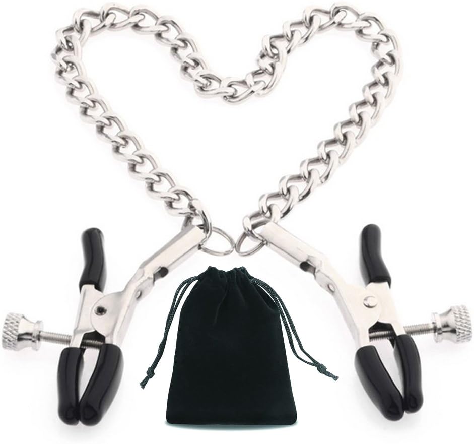 "Sports" Clamps Jewelry Clip Massag with Chain (A)