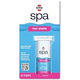 HTH Spa 86138, Test Strips, 25 Strips | Spa &amp; Hot Tub Chemical Tester - HTH Spa Test Strips are great for bromine and chlorine systems