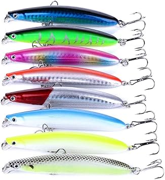 Amazon Jlong 人工餌 人工魚型 ルアー キャスティング ミノー ハードルアー 海水 淡水釣りアクセサリー Jlong ルアー材料