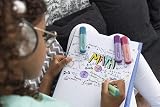 Maped Pastel Glitter Highlighter Pens Pack of 2 Assorted Colours view 7
