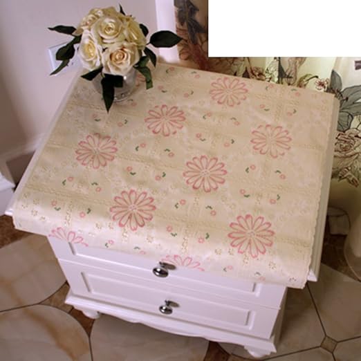 Amazon Com Xkqwan European Style Print Table Cloth Bedside Table Cloth Tv Cabinet Cloth Dust Cover Table Mat Tablecloth Pvc Plastic Tablecloths F 2020in Home Kitchen