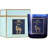 TOCCA Tangier 10oz Candle - Vanilla &amp; Tabak Scented | Hand Poured Soy-Wax Blend with 100% Cotton Wick, 60 Hour Burn Time