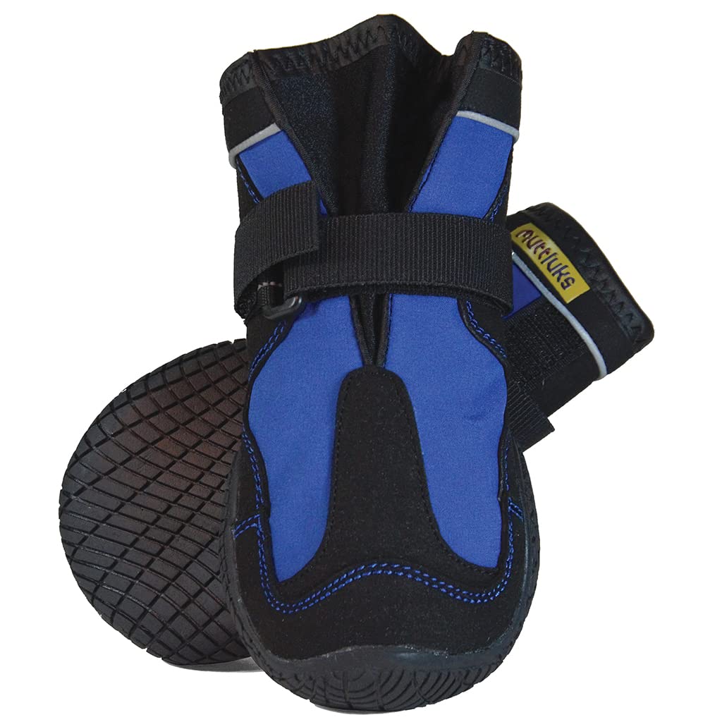 Muttluks, Snow Mushers Winter Dog Boots with Rubber Soles for Cold Weather - 2 Boots