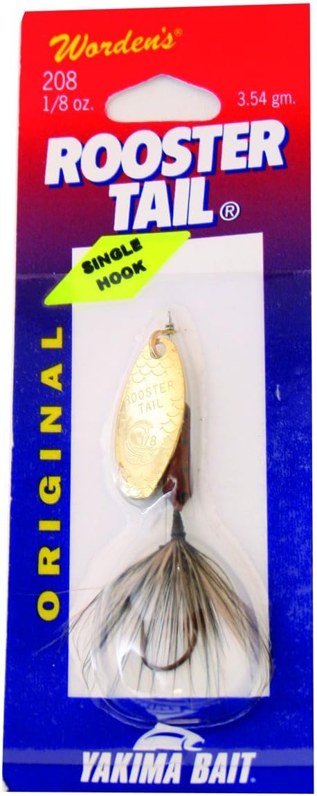single hook rooster tail