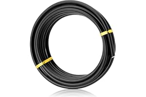 Black-6.0-Anodized Aluminum Bonsai Training Wire 250g Large Roll,Many Size to Choose,KSVZS Bendable Metal Wire for Crafts,Sculpting,Armature and Daily Use,Necessities for Family