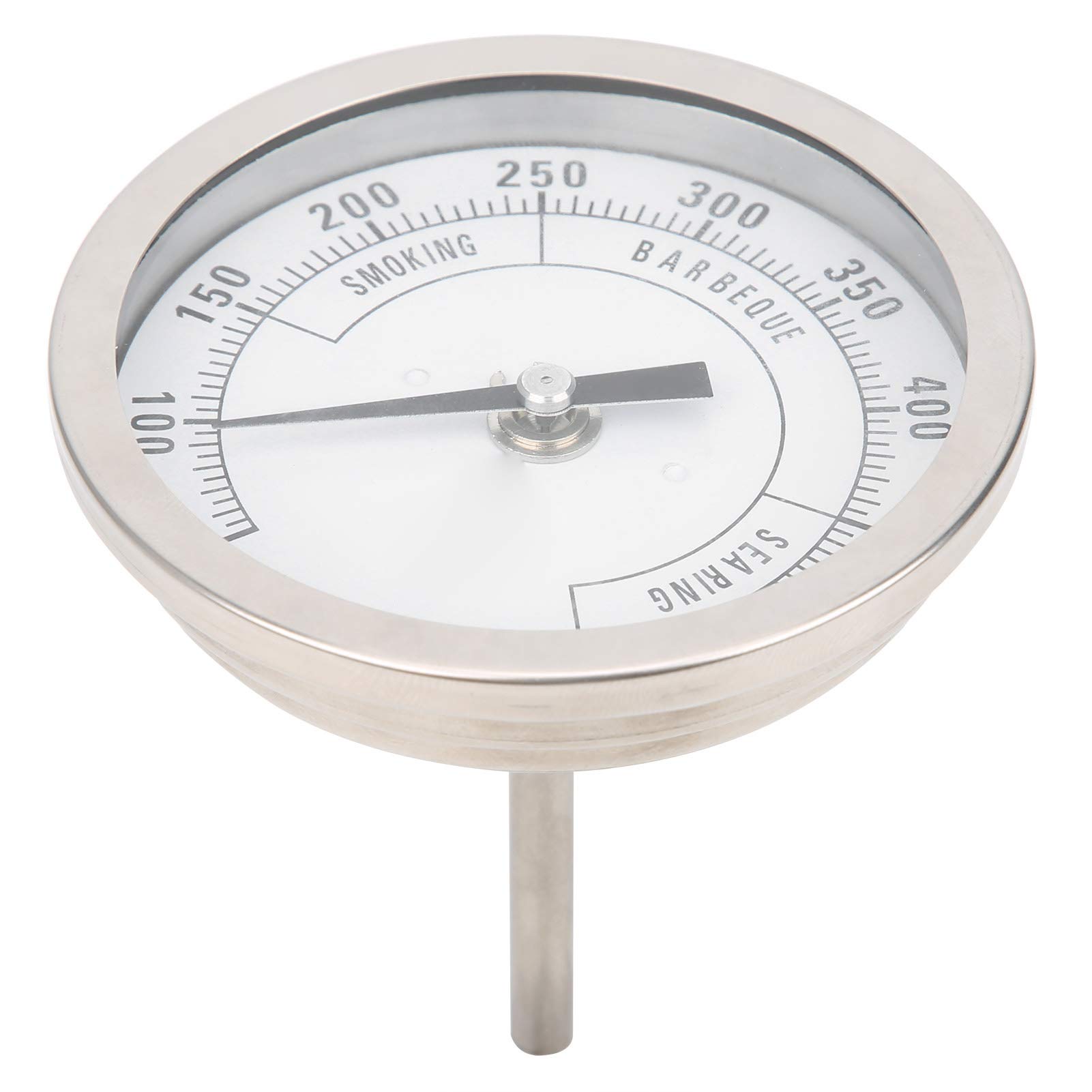 Photo 1 of Dial Thermometer, 3in Adjustable NPT Thread 1/2in Pointer Thermometer for Barbecue Grill Oven 50-550