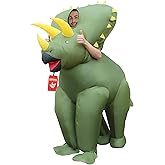 Morph Adult Triceratops Inflatable Costume