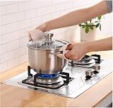 PAIDASHU Blue Oven Gloves Thick Silicone Pot Holder Mini Oven Mitts Heat view 3
