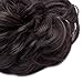 Scrunchy Updo Wavy Straight Hair Bun Clip Messy Donut, No Color, Size No Size