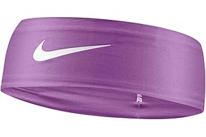 Nike Youth Dri-Fit Fury Classic Headband Rush Fuchsia/White BN3055-527