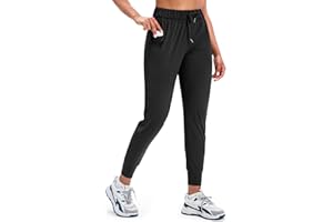 Cyasundent Women's Joggers with 4 Pockets Running Workout Sweatpants for Women Tapered Lounge Jogging Pants