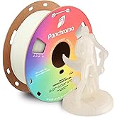 Polymaker Panchroma Translucent PLA Filament, Translucent Natural 1.75mm 3D Printing Filament, 3D Printer PLA Filament, Fit Most FDM 3D Printers, 1kg Spool (2.2lbs)