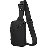 GORELAX Mini Crossbody Sling Bag for Men Women, Lightweight Chest Pack, EDC Phone Purse for Travel Running Hiking