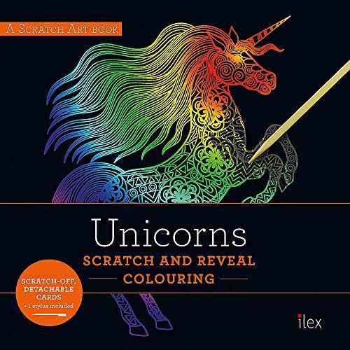 UNICORNS: Scratch and Reveal Colouring: Colourful cards to scratch, reveal and display (A Scratch Art book) Paperback