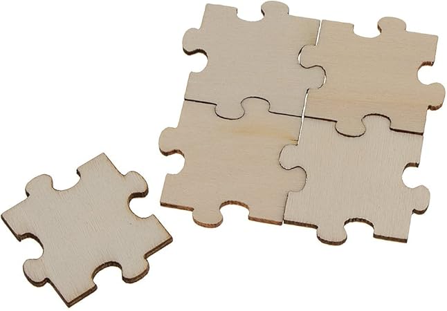 blank wooden puzzle