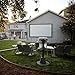 Mileagea 100 inch 16:9 Projector Screen Portable Projection Screen Outdoor PVC Fabric Widescreen Home Cinema