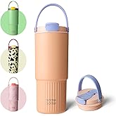 BOTTLE BOTTLE Insulated Water Bottle with Straw and Handle Stainless Steel Water Bottles for Car Sports Home Office and School 26oz Leak Proof