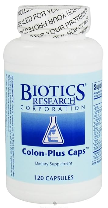 Amazon.com: Biotics investigación colon-plus Caps 120 ...