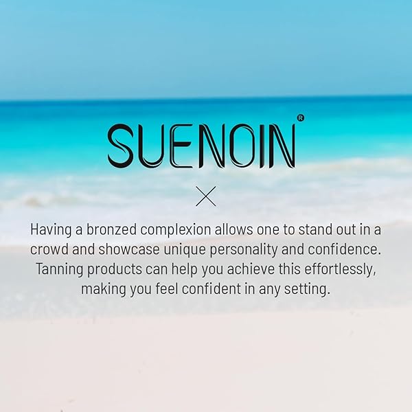 SUENOIN TANNING OIL TRAVEL SIZE 150ML, FAST AND NATURAL DARKENING FORMULA TANNING OIL, ENRICHED WITH VE, NATURALLY FERMENTED PLANT OILS, SEABUCKTHORN OIL FOR A GORGEOUS BRONZE GLOW