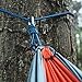 CCTRO Double Camping Hammock, Portable Lightweight Nylon Parachute Travel Camping Hiking Hammocks with Tree Straps & Carabiners for Outdoors Backpacking, Camping, Travel, Beach, Yard