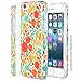 Dimaka iPhone 6S Case for Girls, Cute 6S Case, Cute Fall Autumn Flower Design for Girls,Heavy Two-Tier Shockproof with Soft TPU Inside Protective Cases for Phone 6 and 6S 4.7
