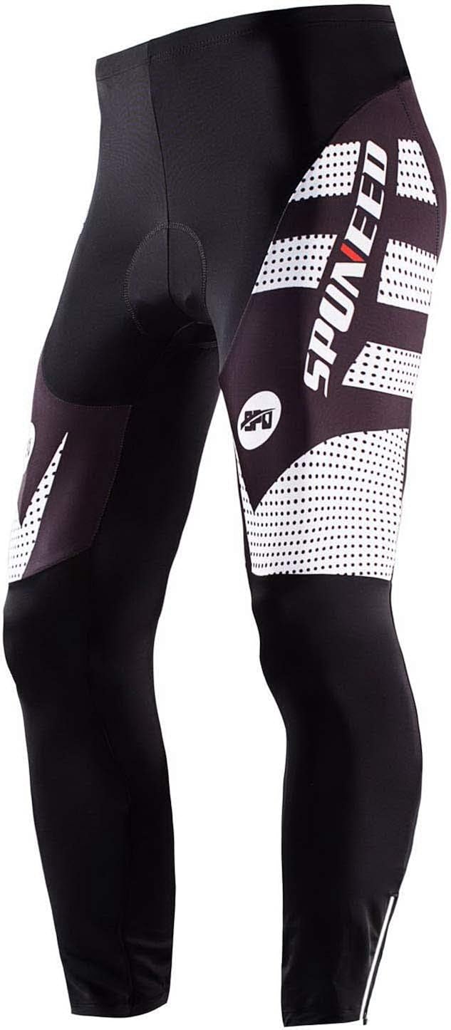 sponeed Men's Bicycle Pants 4D Padded Road Cycling Tights MTB Leggings Outdoor Cyclist Riding Bike Wear : Clothing
