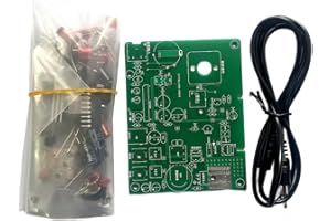 DIY AM Radio Transmitter Kit 530-1600kHz Medium Wave Signal Source with Oscillator, Sound Amplification, Low-Pass Filter for 