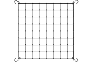 VIVOSUN 4 x 4Ft. Elastic Trellis Netting with 4 Hooks for Climbing Plants, Vegetables, Fruits, and Flowers, 1-Pack