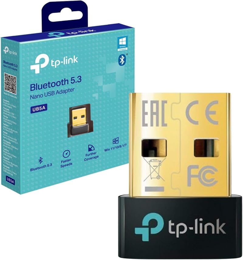 TP-Link UB5A Nano Bluetooth 5.3 USB Adapter for PC Windows 11/10/8.1/7