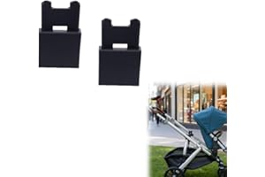 Compatible with UPPAbaby for Vista V2/V3 Lower Adapter Arms for Toddler Seat | Dual Stroller Configuration Adapters | Forward