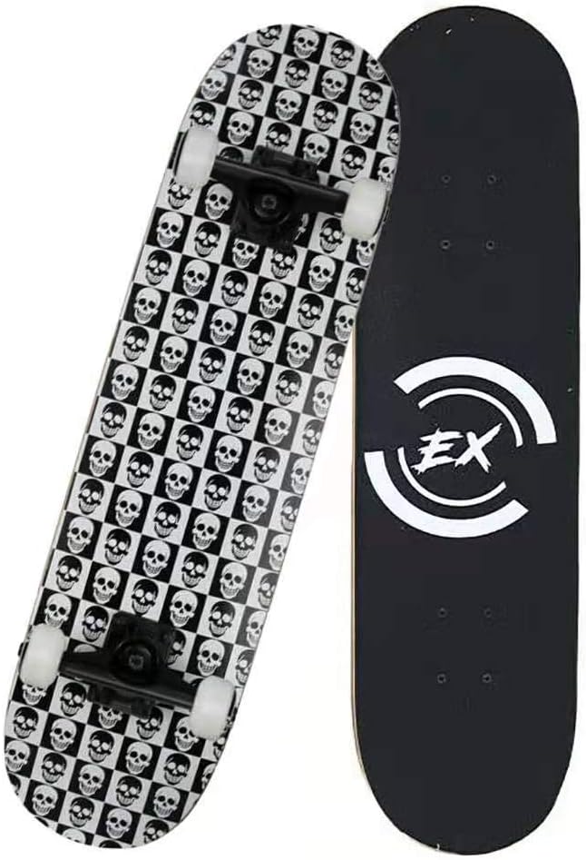 Pro skateboard standard skateboards cruiser complete canadian maple 8 layers double kick concave skate boards Outlet