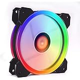 PWM Fan Hub, Exwin PC Fans Hub 4 Way Sleeved PWM Fan Splitter Hub Cable for 12V Desktop Computer Case Fans 4-Pin & 3-Pin (15.8 Inch)