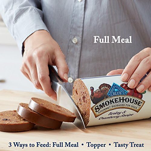 blue smokehouse gourmet sausages for dogs