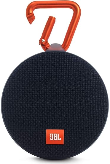 Clip 2 Wasserdichter Tragbarer Wiederaufladbarer Bluetooth-Lautsprecher mit IPX7 Wasserschutz, Aux-Konnektivität und Integrie