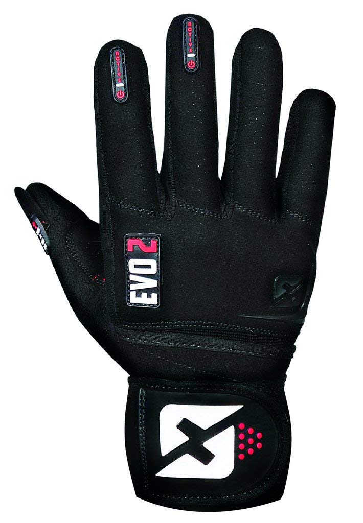 Photo 1 of skott Evo 2 Weightlifting Gloves with Integrated Wrist Wrap Support-Double Stitching for Extra Durability-Get Ripped with The Best Body Building Fitness and Exercise Accessories