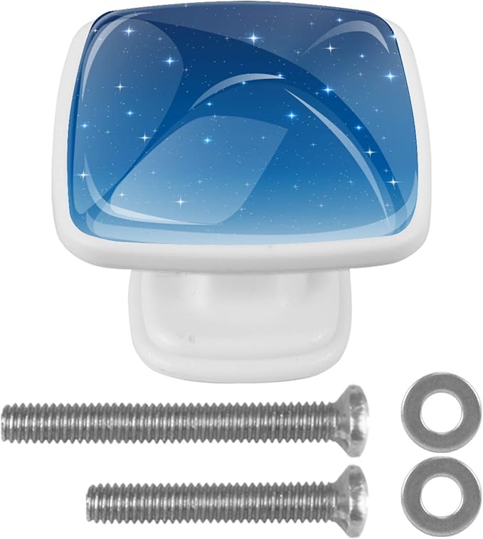 Perillas de vestuario Cielo estrellado azul Perillas de pecho Perillas