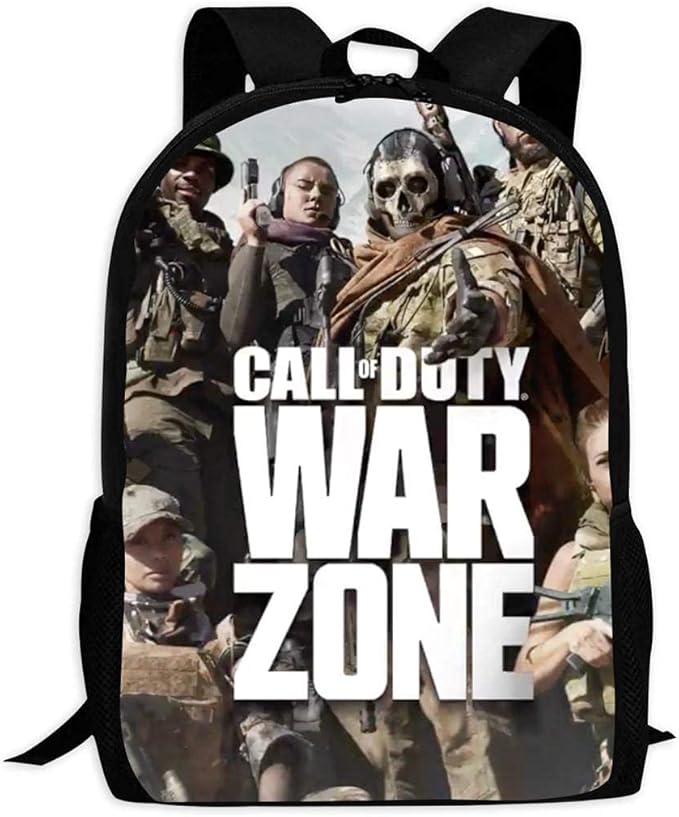 huatongxin Unisex School Bags Satchel Call Warzone of Duty Laptop