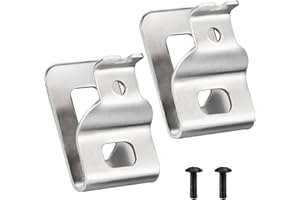 ZUIHUI Belt Clips for Dewalt Replacement Drill Tool Clips Hook Kit Fit Dewalt N268241 for 20V Power Tools DCD980 DCD985 DCD980L2 DCD985L2（ 2 Set)
