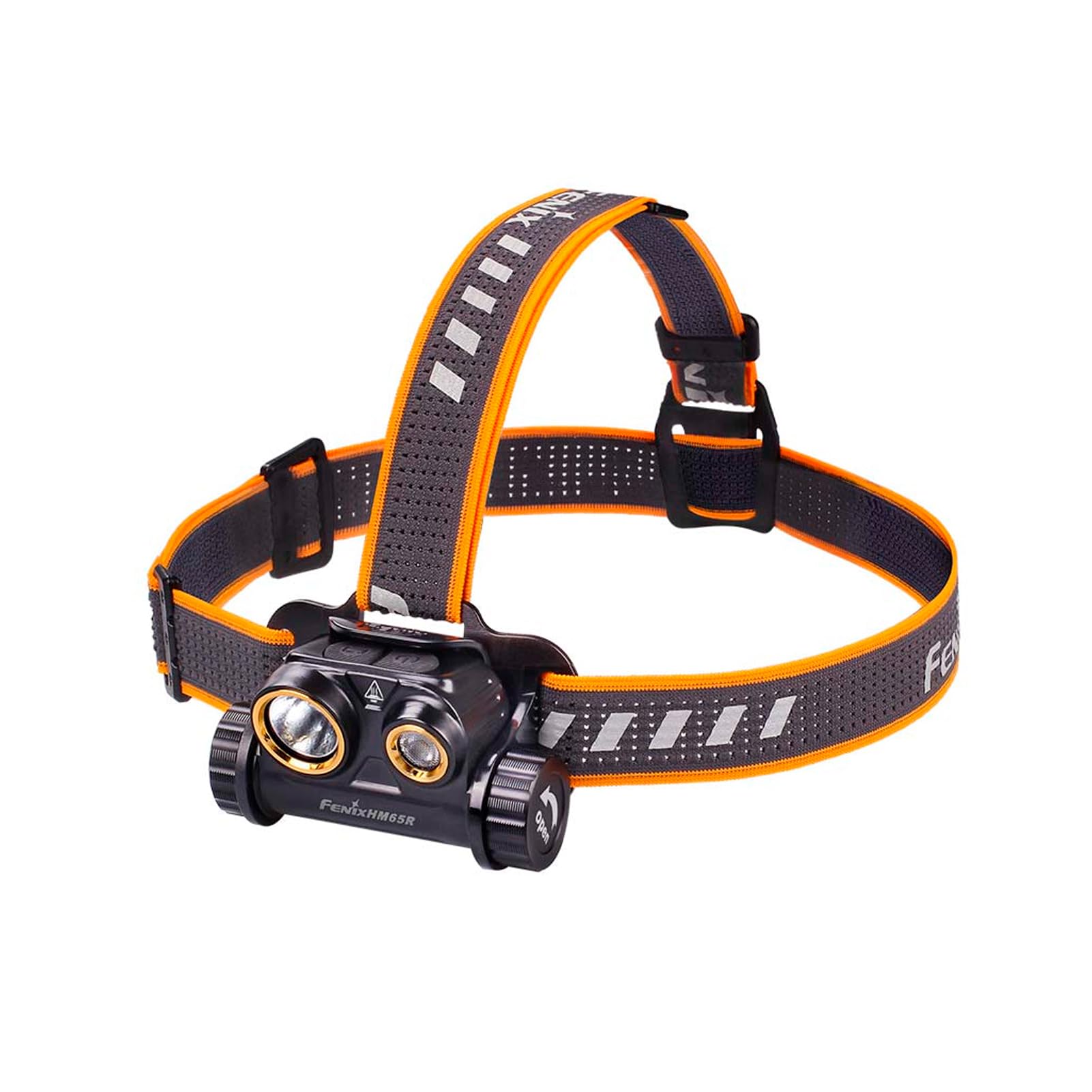 fenix HM65R Rechargeable 1400 Lumen Headlamp, Black,