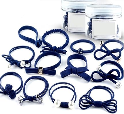 Amazon Co Jp ヘアゴム おしゃれ 12個 セット シンプル かわいい