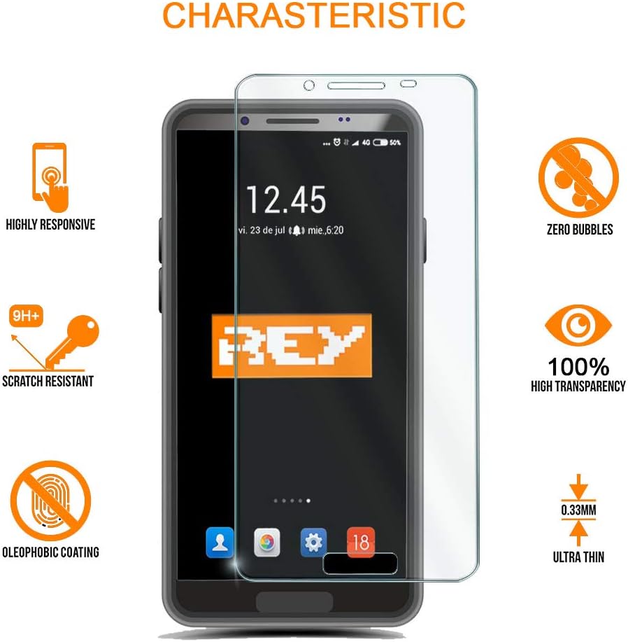REY Screen Protector for OPPO FIND X2 NEO, Tempered Glass Film, Premium quality, Perfect protection for scratches breaks - Image 4