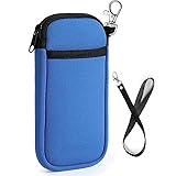 Neoprene Cell Phone Pouch Sleeve Case with Neck