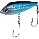 Alwonder High Speed Trolling Lures Up to 17 Knots Saltwater Fishing Lures Sinking Hard Baits 6-3/4&rdquo;/7.5oz with Heavy-Duty 7/0 Hook Deep Diving Jerkbait Fishing Plug Offshore Lure for Marlin Tuna Wahoo