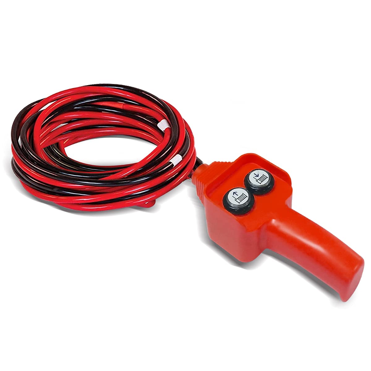 Photo 1 of RUGCEL WINCH Winch Hand Control Assembly for Rated Pulling 1500lbs to 5000lbs 12V Electric Winch, Winch Hand-held Control Replacement (Red)