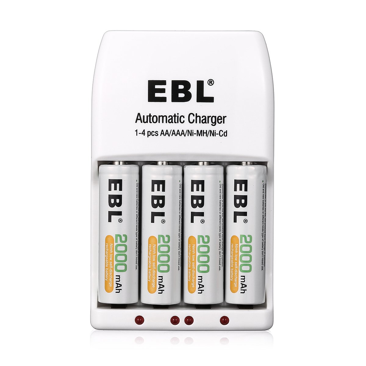 Buy EBL EBLAACharger Smart Battery Charger Travel USB Port with