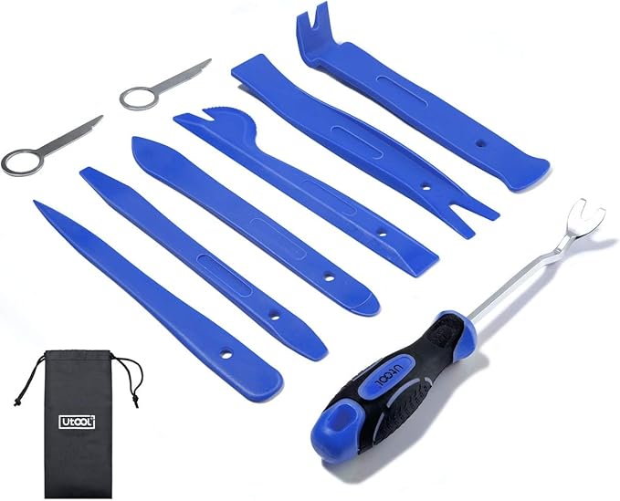 UTOOL Trim Removal Tool Kit, 9pcs Car Panel Remover Tool