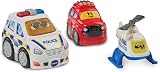 VTech Toot-Toot Drivers Police Station Playset with Cars & Lights view 3