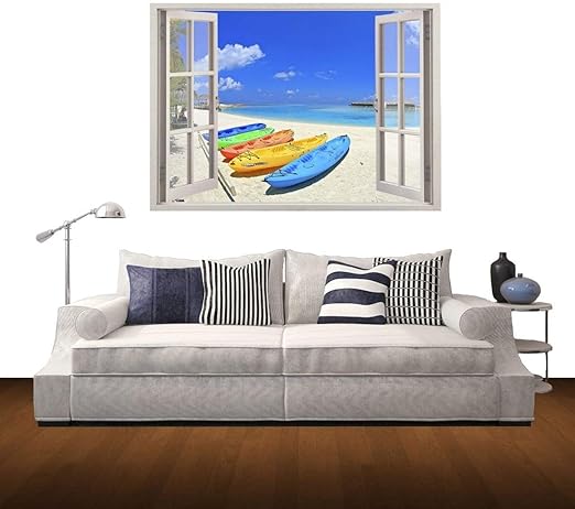 Download Strand fenster wandkunst For iPhone